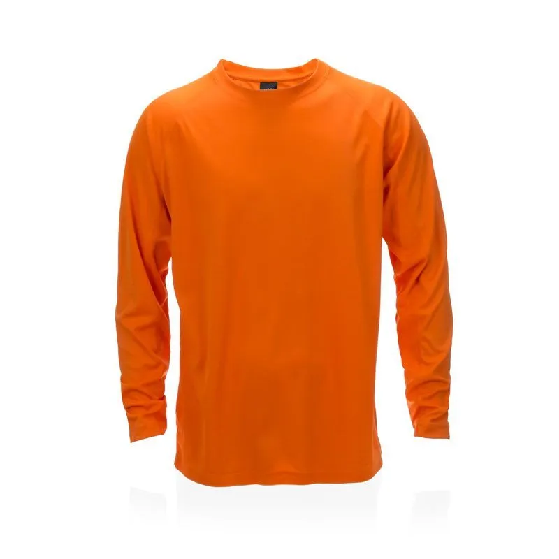 Camiseta técnica de manga larga personalizada para adultos Maik
