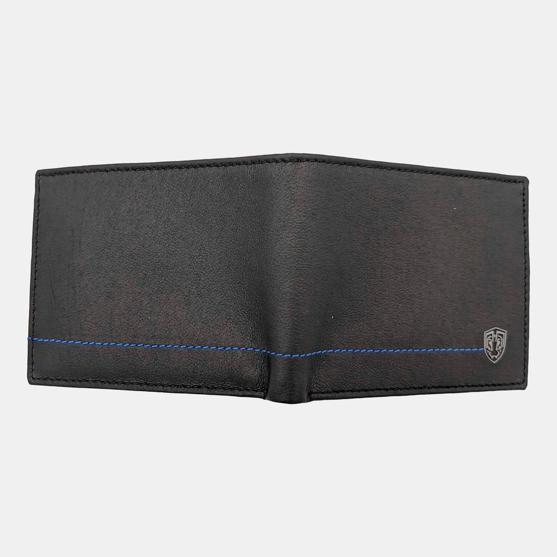 Cartera portaplacas Policia Nacional con la delgada línea azul