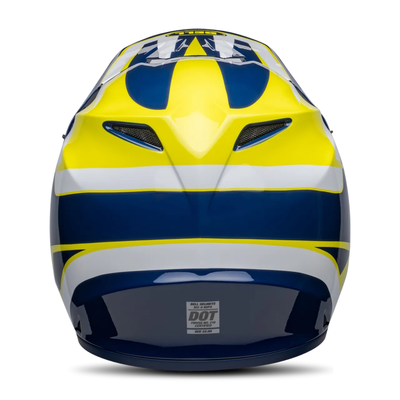 CASCO DE CROSS BELL MX9 MIPS® MI SPARK AZULAMARILLO