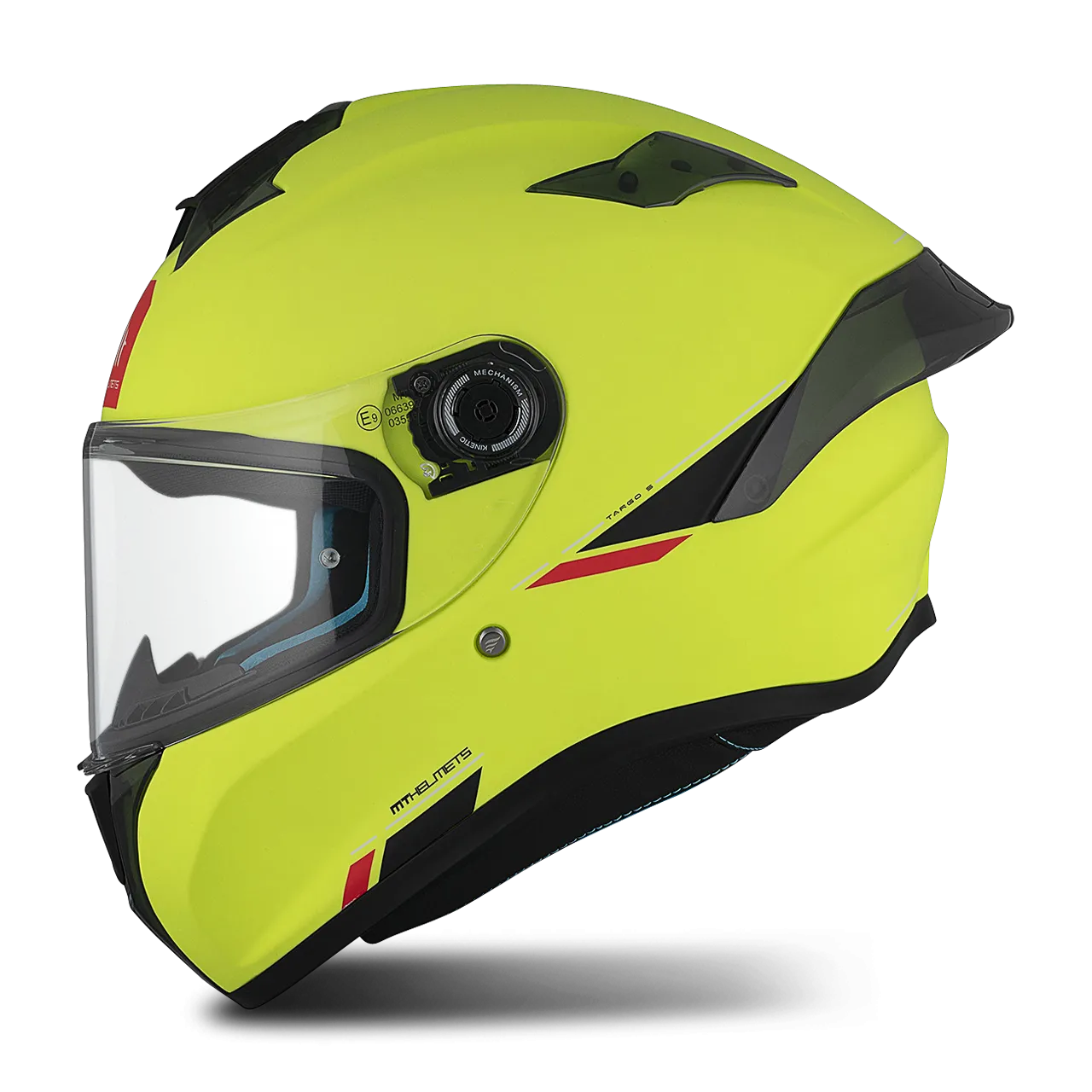 Casco Integral MT Targo S Amarillo Mate 