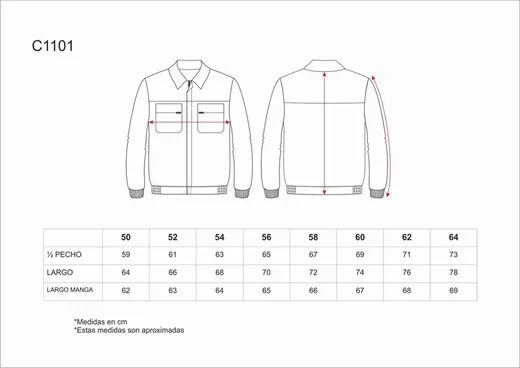 Cazadora Canesú combinado cremalleras de nylon Azulina Amarillo