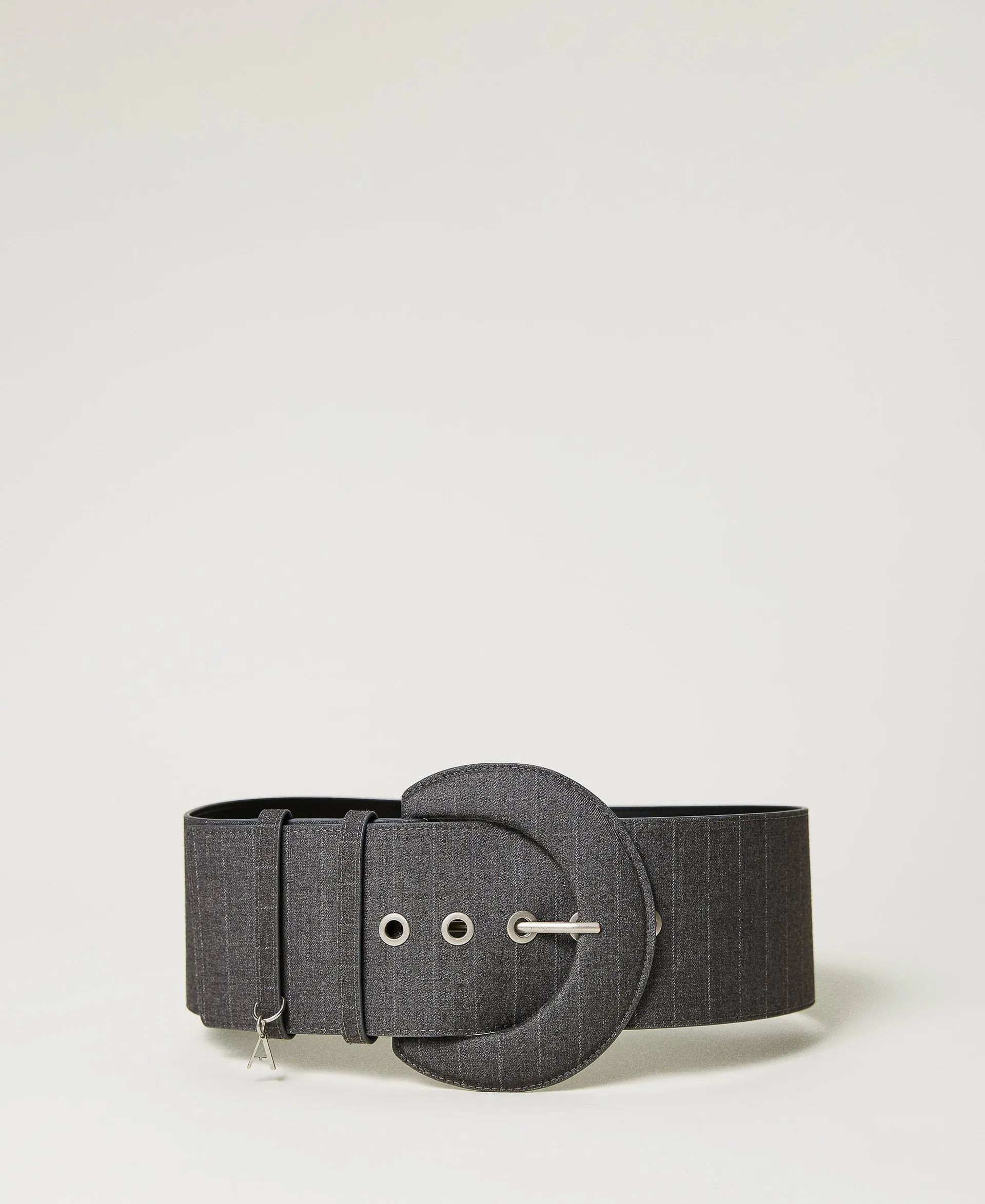 Ceinture taille haute rayée