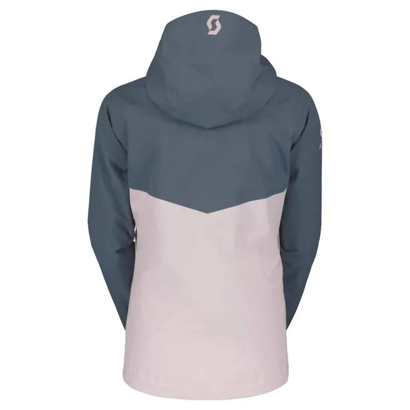 Chaqueta de esquí Scott Explorair 3l (Metal Blue/sweet pink) Mujer
