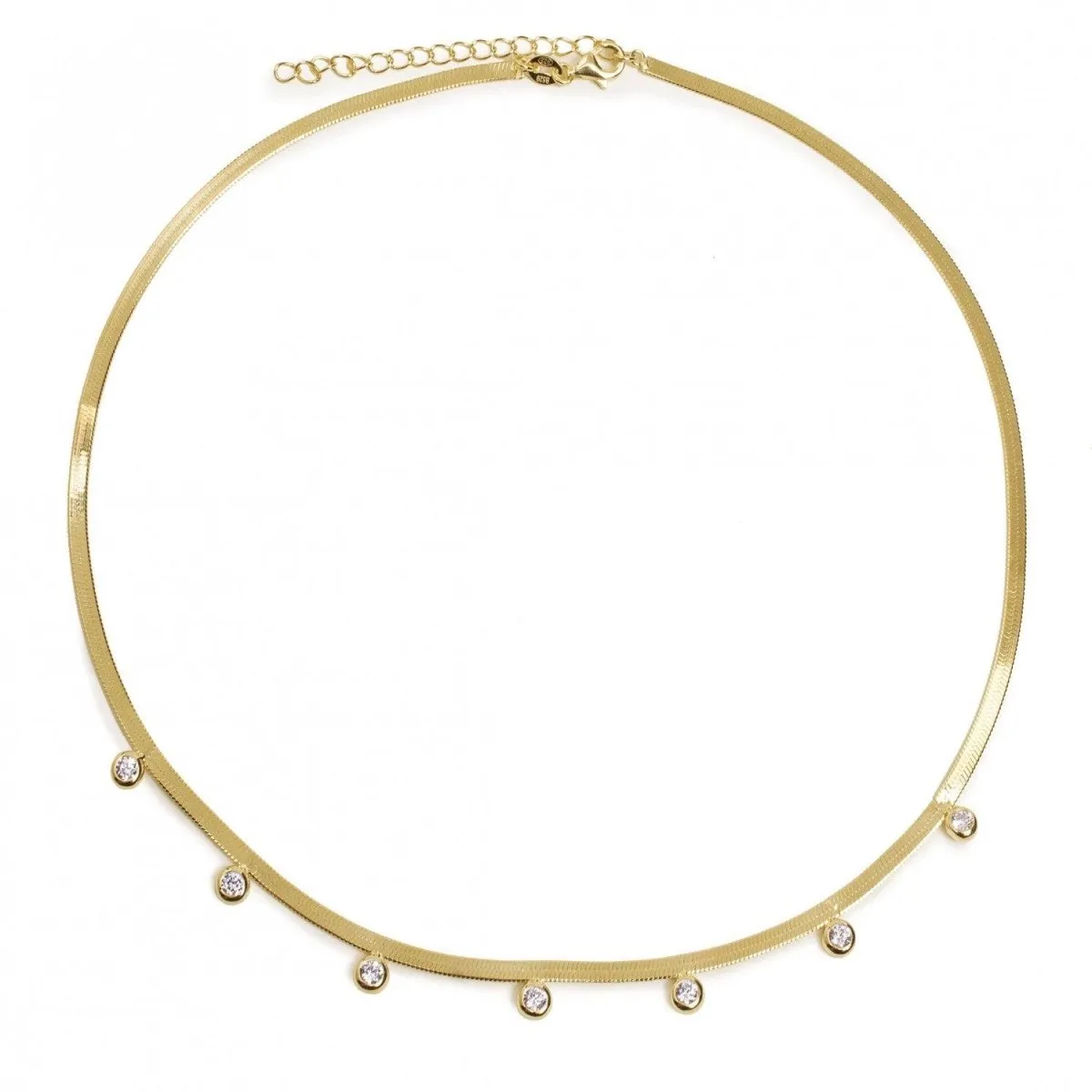 Collares con colgantes plata bao en oro snake