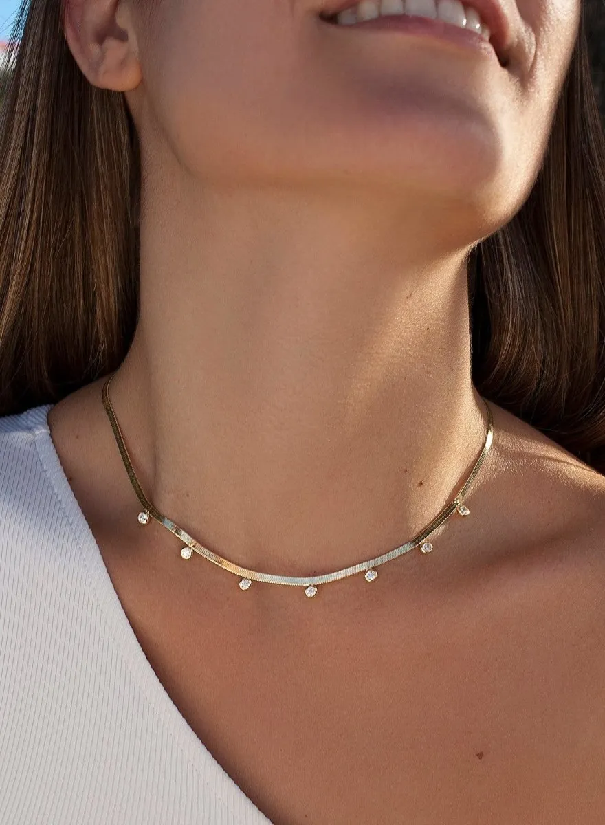 Collares con colgantes plata bao en oro snake
