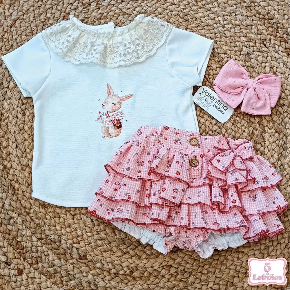 CONJUNTO BEBÉ NIÑA BAHAMAS Valentina Bebés