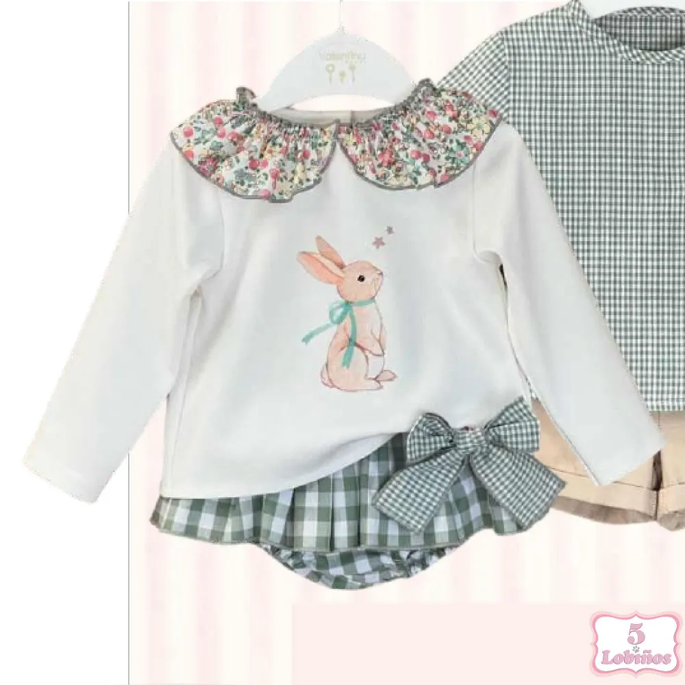 CONJUNTO BEBÉ NIÑA BALI Valentina Bebés