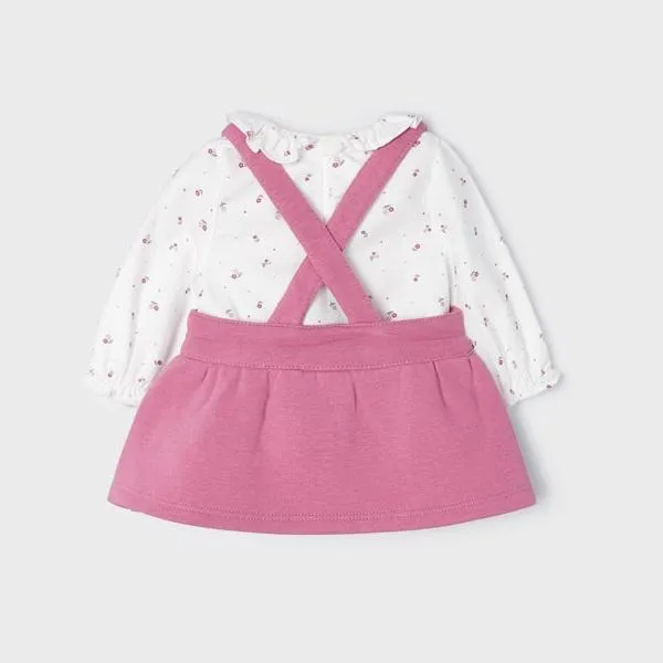 Conjunto Peto Falda bebé niña MAYORAL 