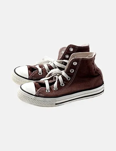 Converse Zapatilla abotinada marrón