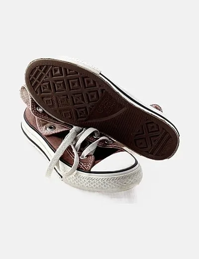Converse Zapatilla abotinada marrón