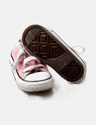 Converse Zapatilla de lona rosa