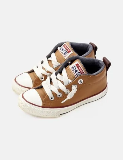 Converse Zapatilla marrón piel