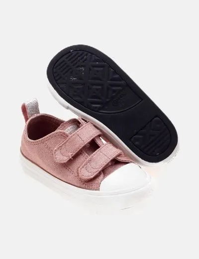 Converse Zapatilla rosa glitter