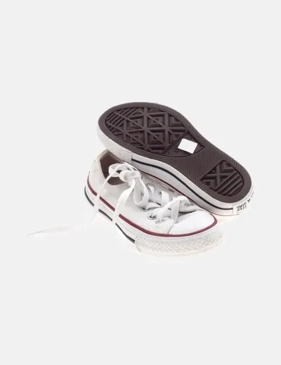 Converse Zapatilla tela blanca