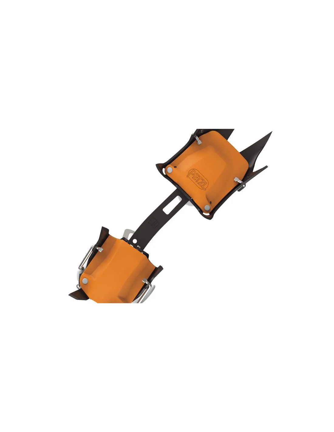 Crampones Petzl Irvis Flexlock Black/Orange