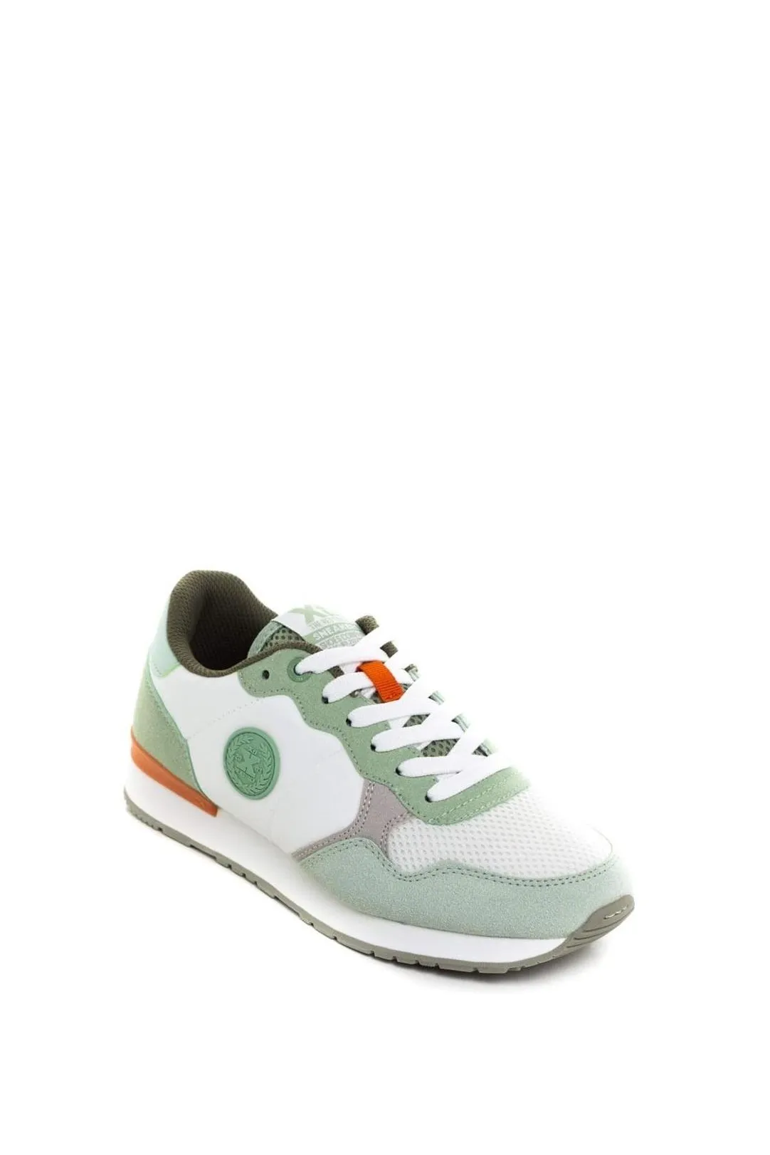 Deportivas combinadas mujer kaki