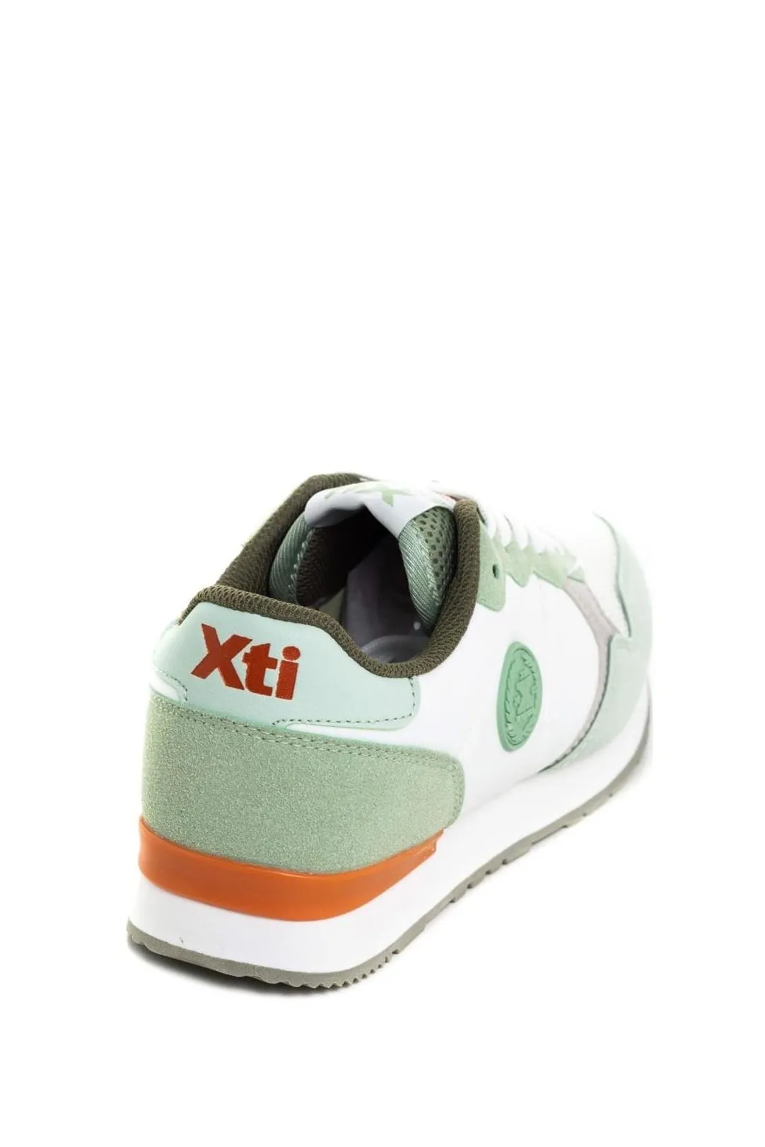 Deportivas combinadas mujer kaki