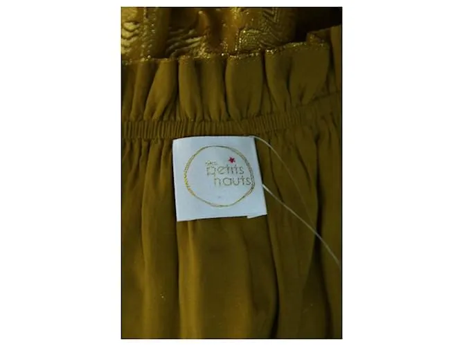 Des Petits Hauts Falda de tops pequeños 1 Amarillo 