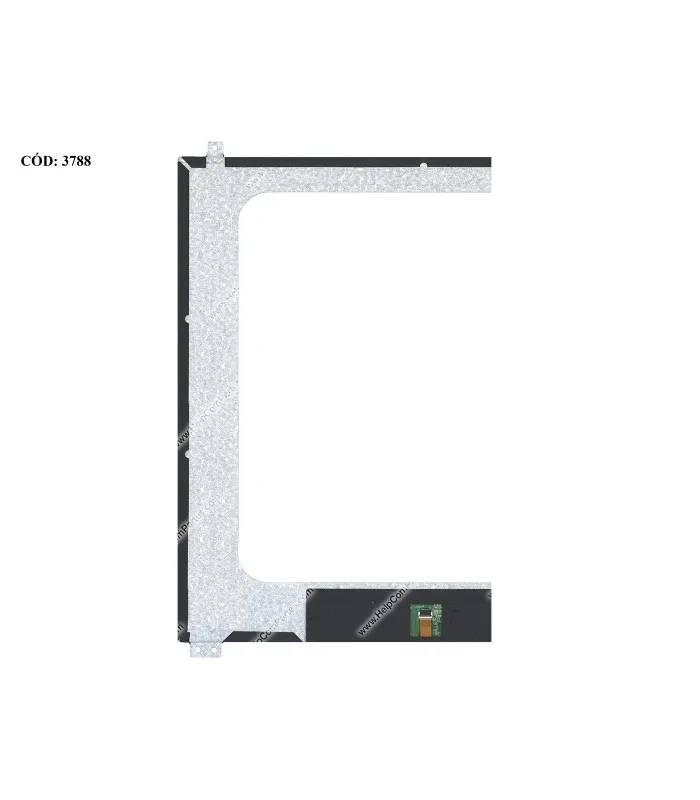 DISPLAY 14.0" 30PIN WLED SLIM WXGA HD (1366X768) MATTE 60HZ NTS EDP VCD PCBA BENT SEG. U/D BRACKET