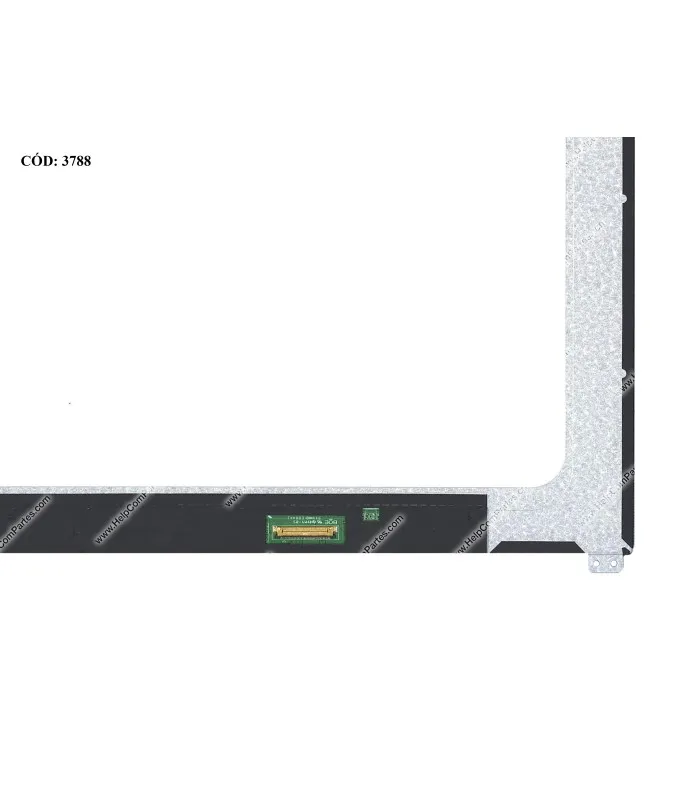 DISPLAY 14.0" 30PIN WLED SLIM WXGA HD (1366X768) MATTE 60HZ NTS EDP VCD PCBA BENT SEG. U/D BRACKET