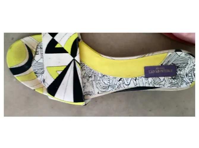 Emilio Pucci Sandalias Amarillo 