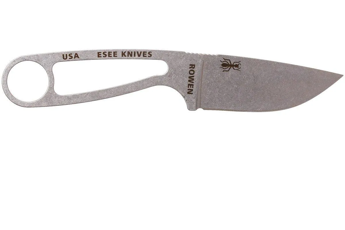 ESEE IZULA STAINLESS IZULASSKIT CUCHILLO DE CUELLO CON FUNDA NEGRA + CLIP DE CINTURóN