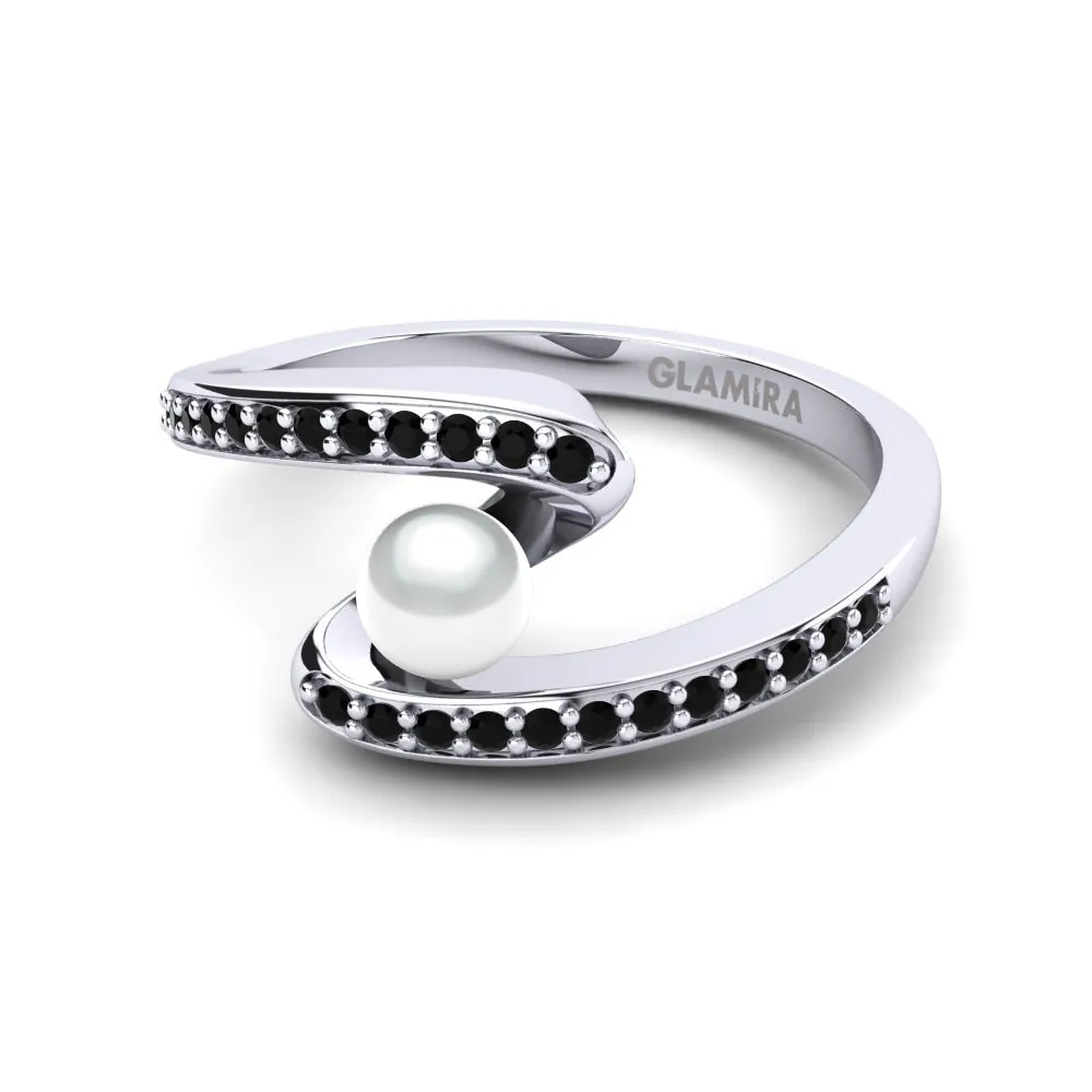 GLAMIRA Anillo Perlina Ø4 mm