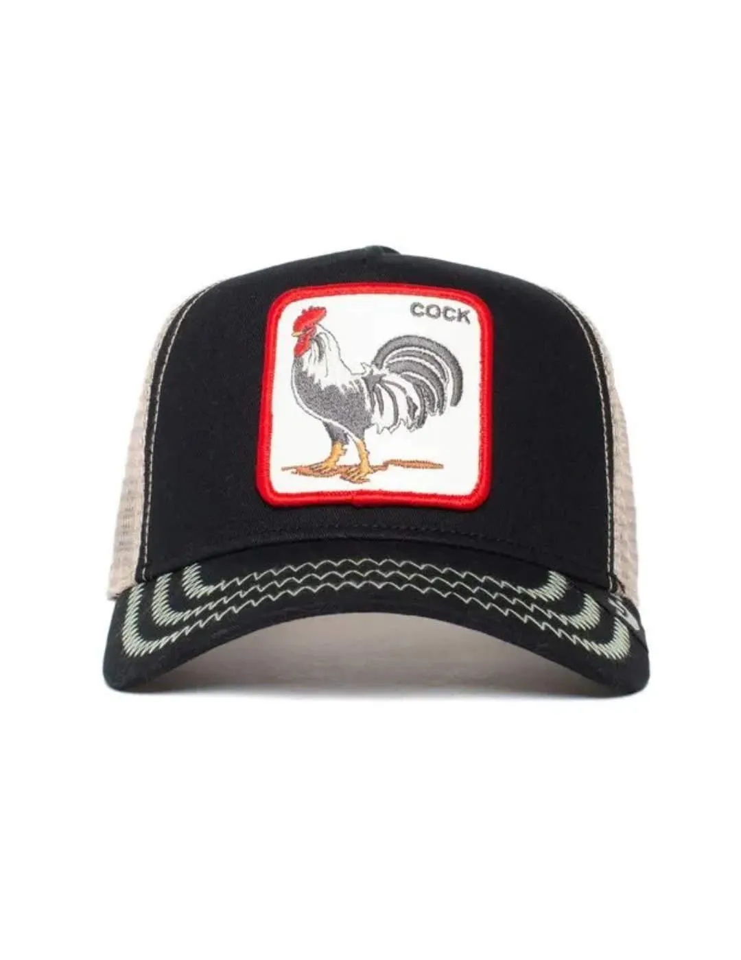 Gorra Goorin Cock negro gallo unisex