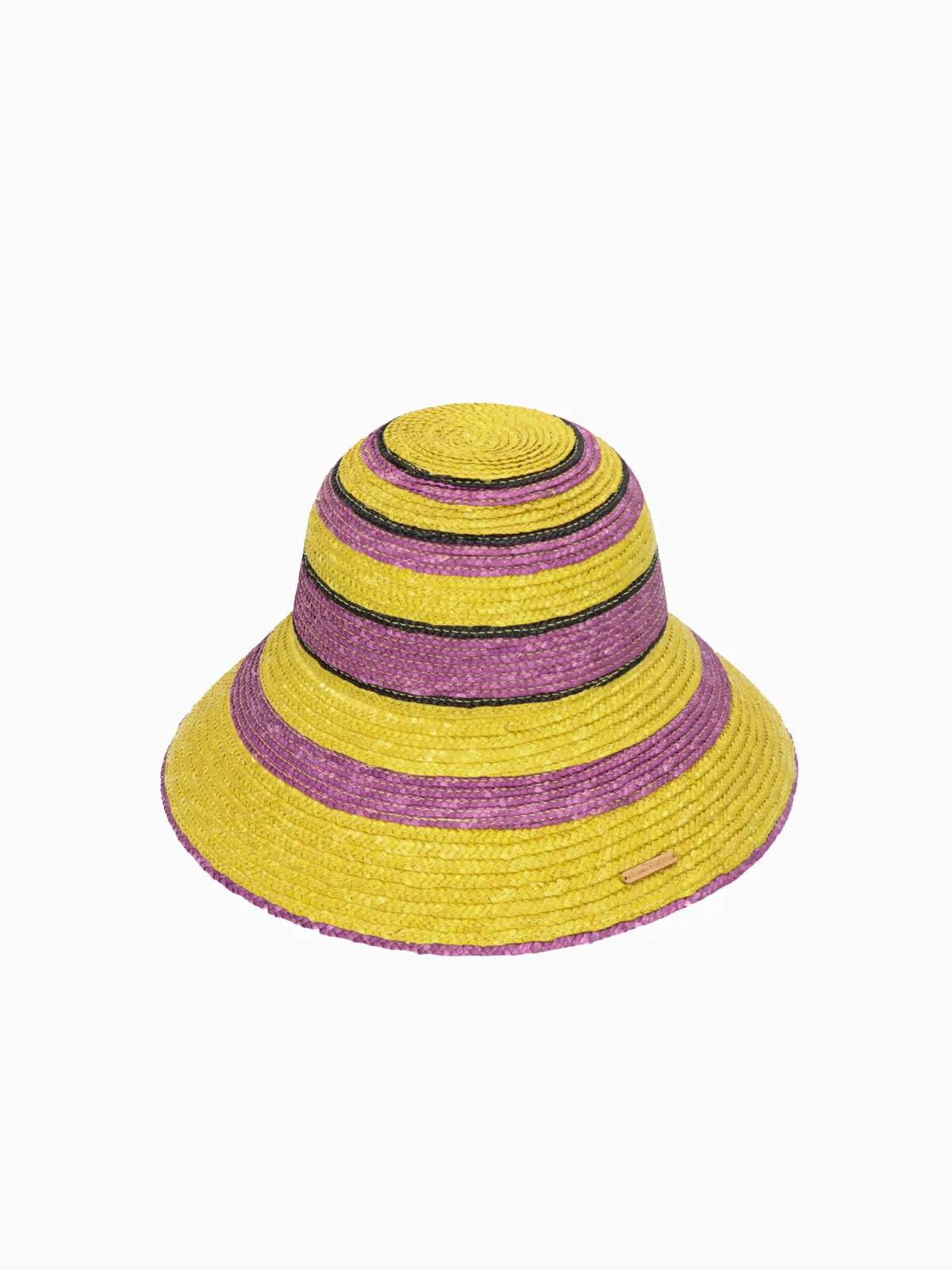 HEIDI  | WHEAT STRAW YELLOW/PURPLE/BLACK