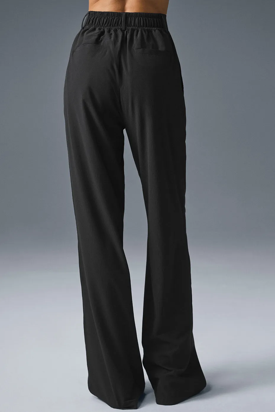 HIGHWAIST DREAMSCAPE TROUSER (REGULAR)  BLACK