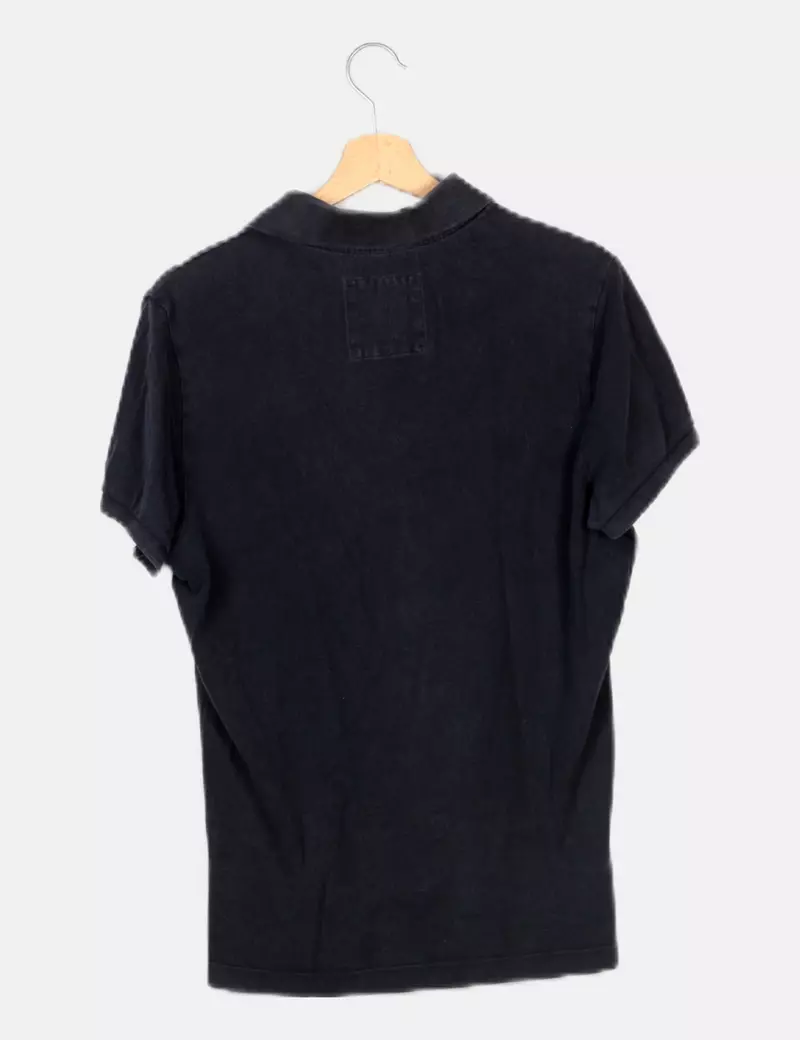 Hollister Polo azul marino