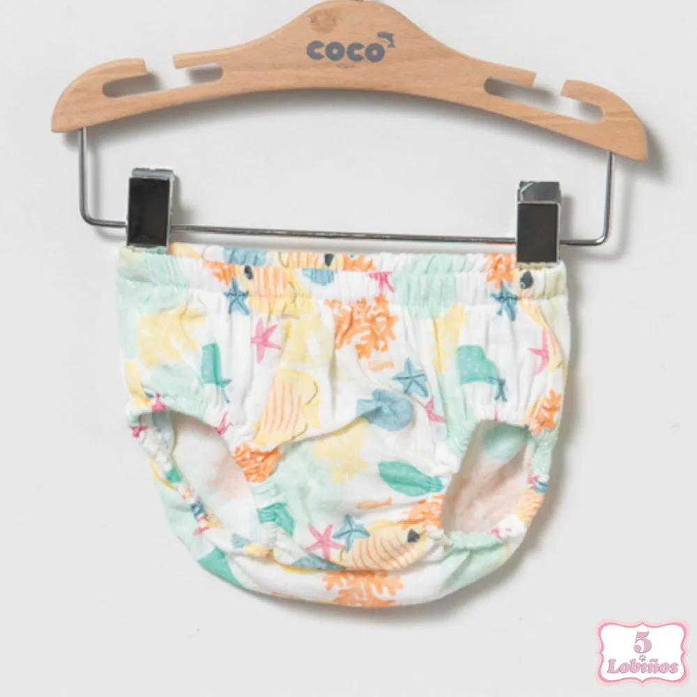 JESUSITO BEBÉ NIÑA MULTICOLOR OCEANO Coco Acqua