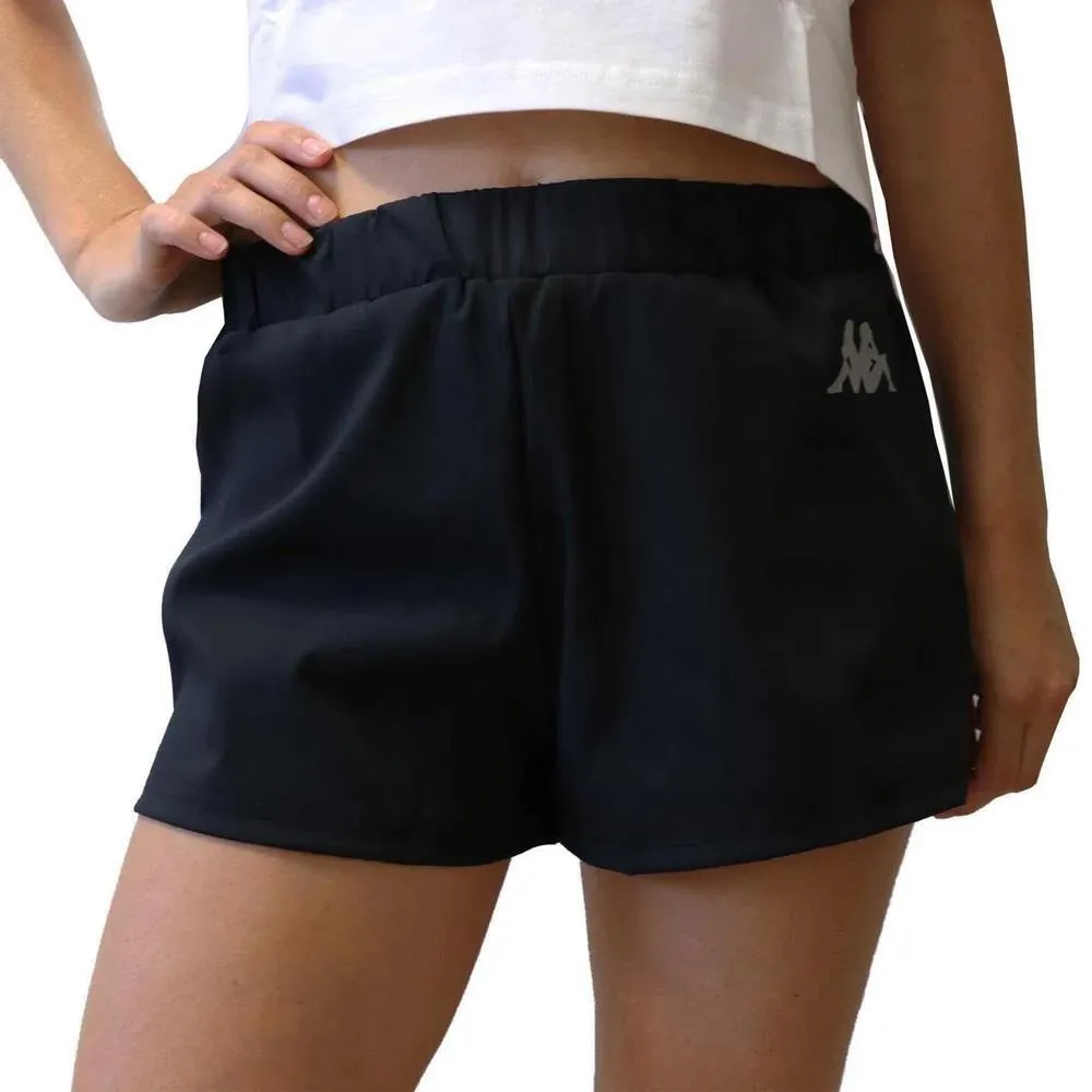 KAPPA SHORT MUJER  LIS K005 BLCK