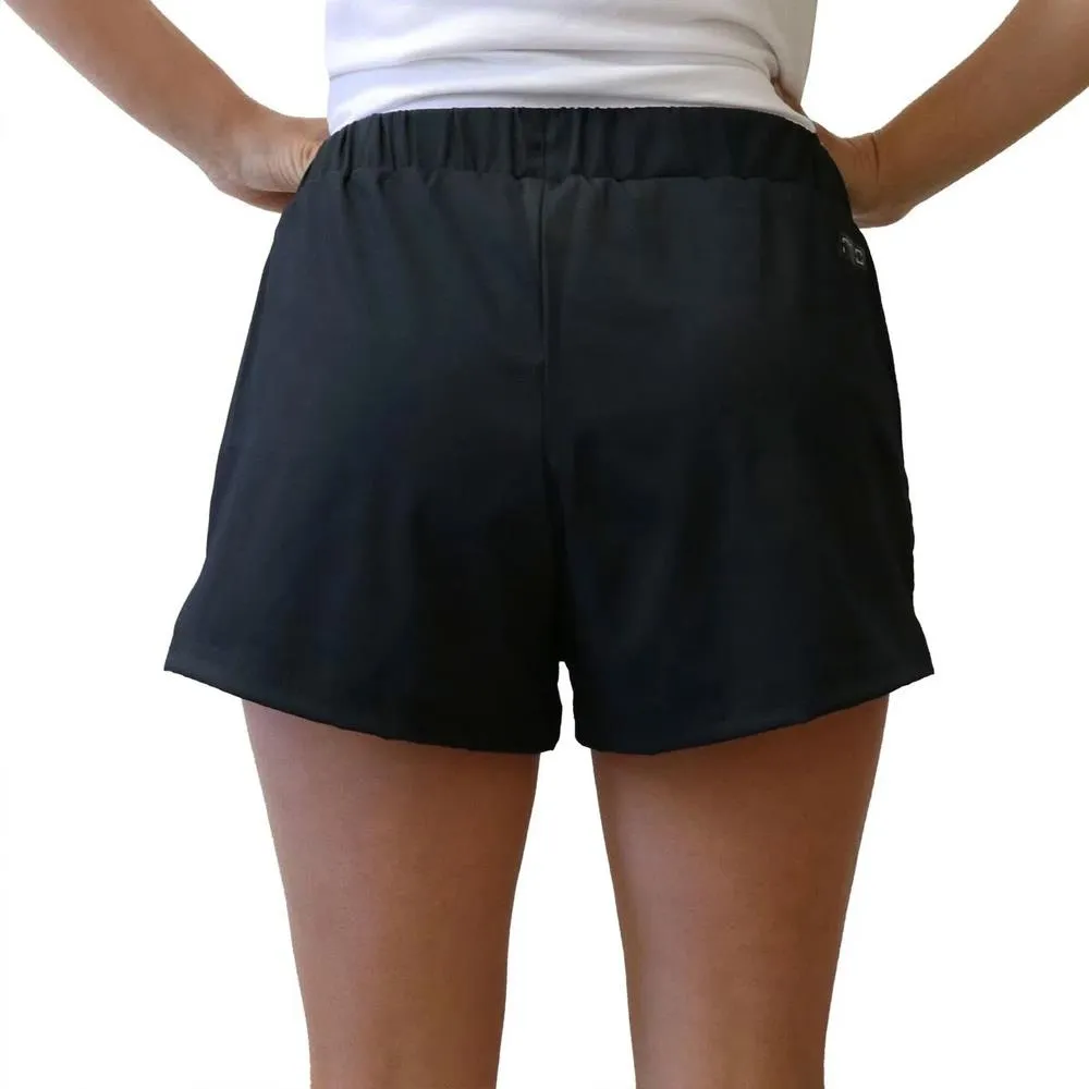 KAPPA SHORT MUJER  LIS K005 BLCK
