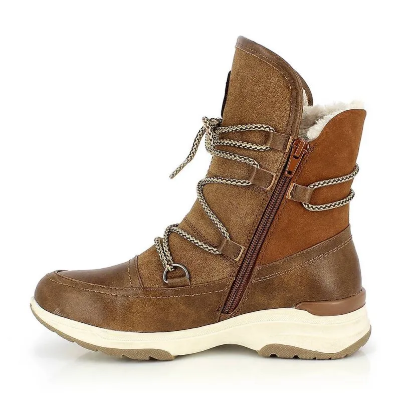 Kimberfelle Kresty (Café) zapatos de invierno para mujer