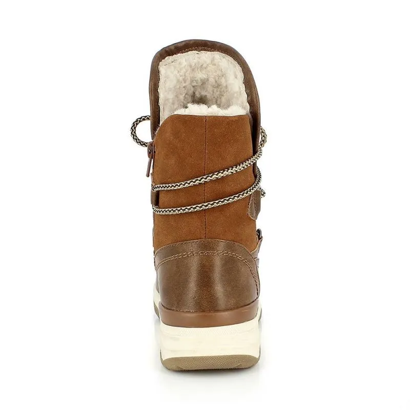 Kimberfelle Kresty (Café) zapatos de invierno para mujer