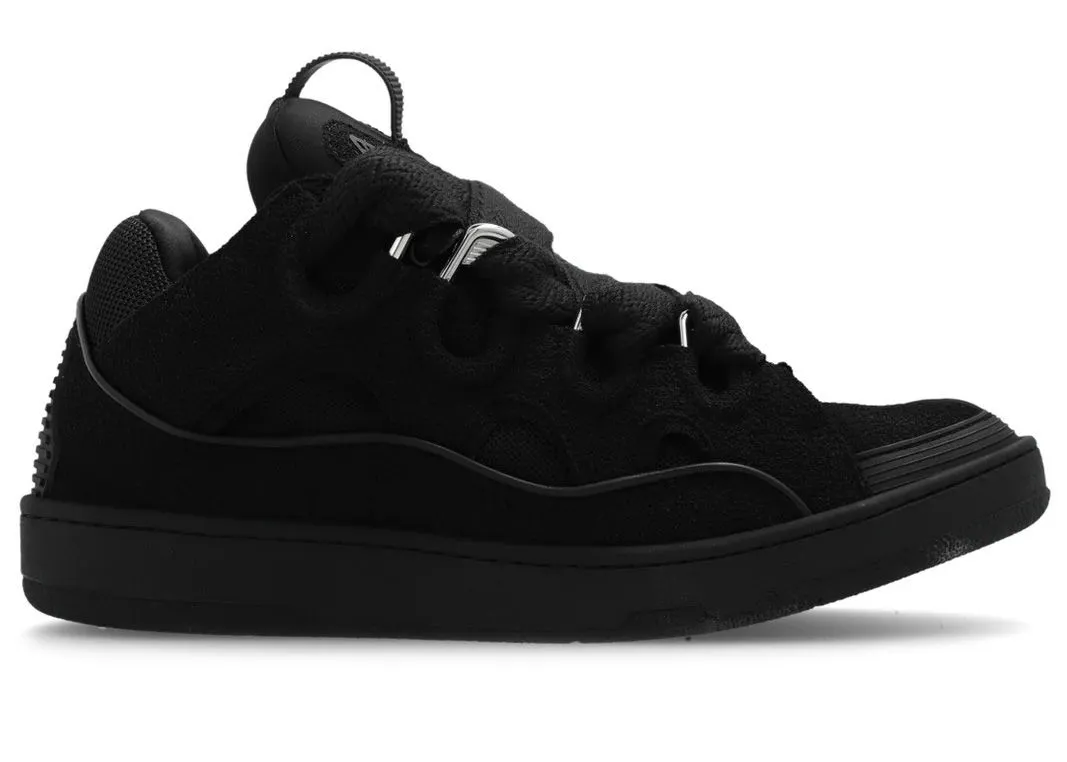 LANVIN Leather Curb "Triple Black"