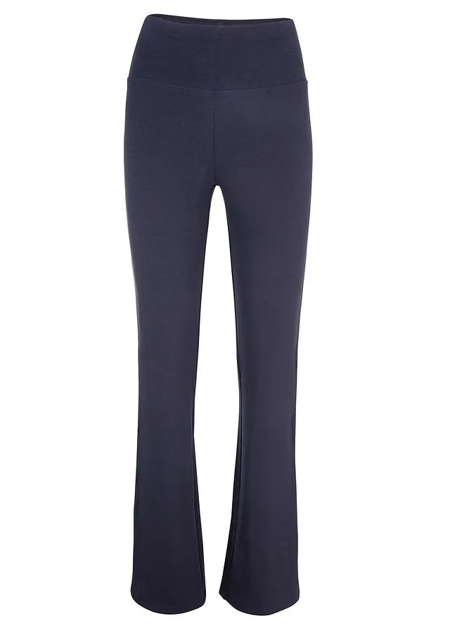 Leggings acampanados Azul marino