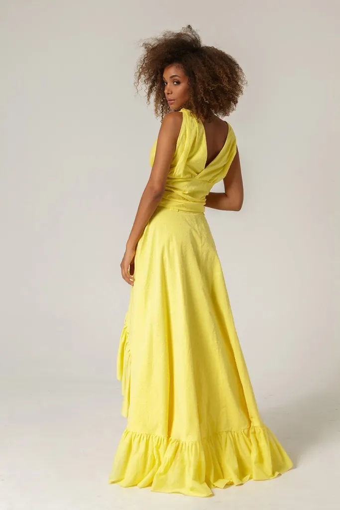 Mangata top lazo plumeti amarillo