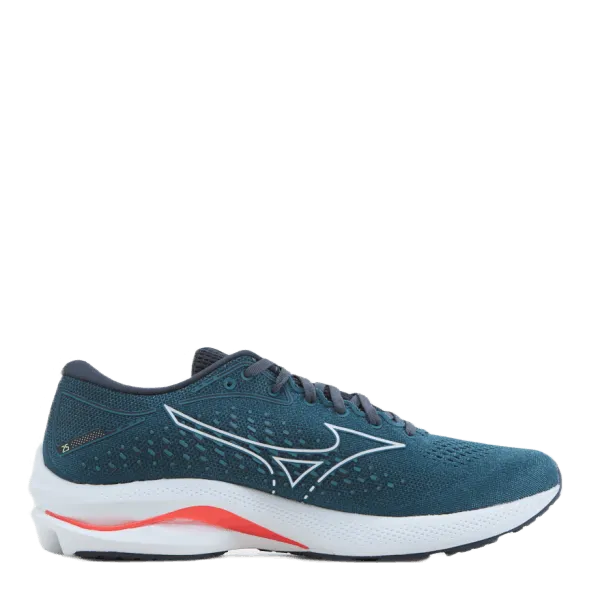 Mizuno Wave Rider 25 Smoke Blue/white/neo Lime