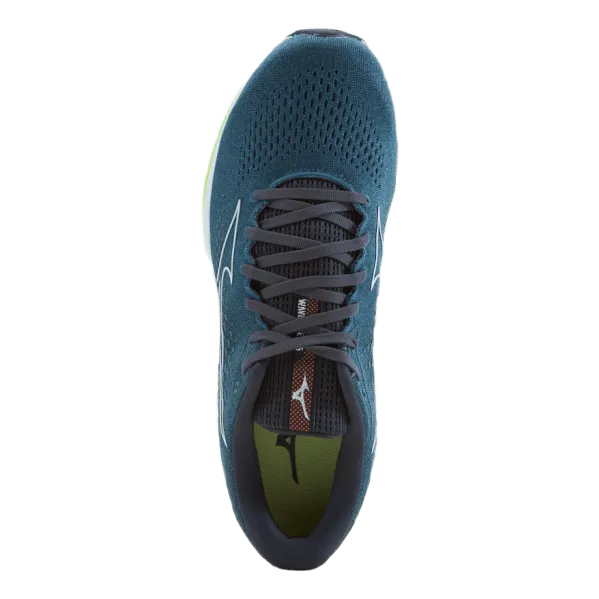 Mizuno Wave Rider 25 Smoke Blue/white/neo Lime