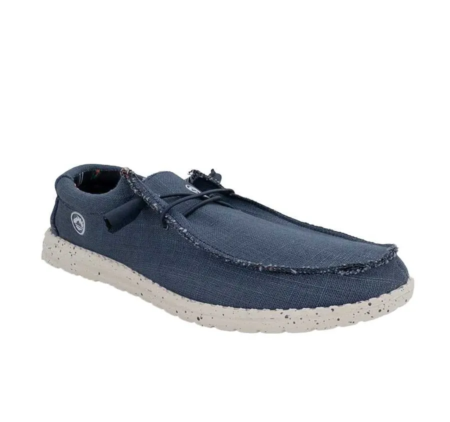 MOCASÍN J´HAYBER ZA582102 CHABE CASUAL CÓMODO Y LIGERO ZAPATO TEXTIL AZUL PARA HOMBRE PLANTILLA EXTRAÍBLE 27744