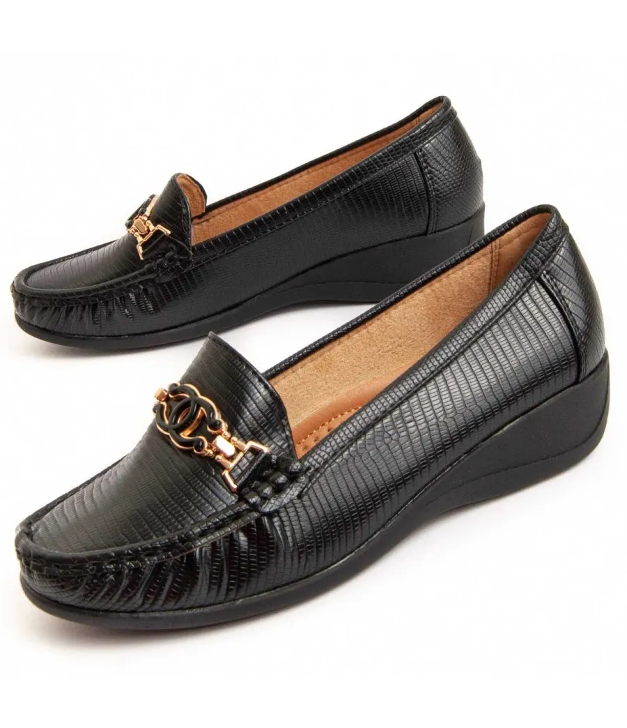 Mocasín De Cuña Para Mujer.  Montevita  Moli2  96065