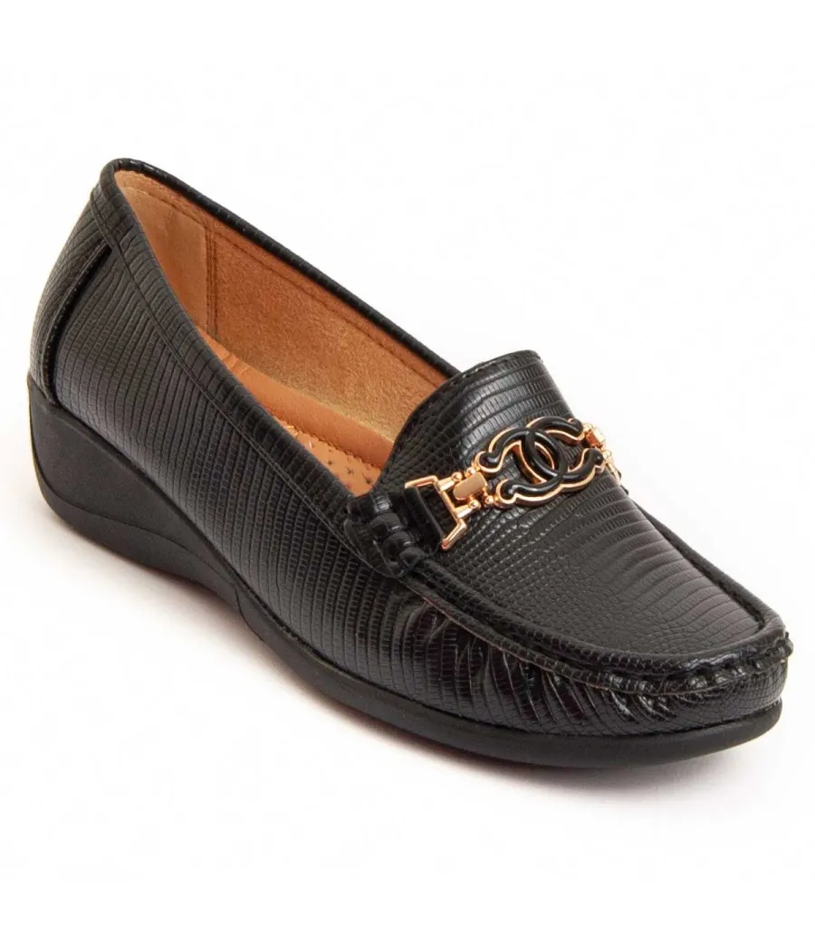 Mocasín De Cuña Para Mujer.  Montevita  Moli2  96065