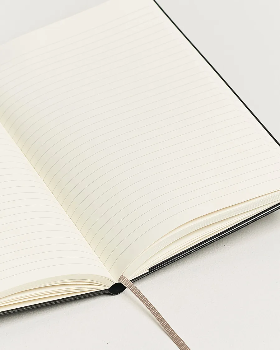 Moleskine Ruled Hard Notebook Large Black