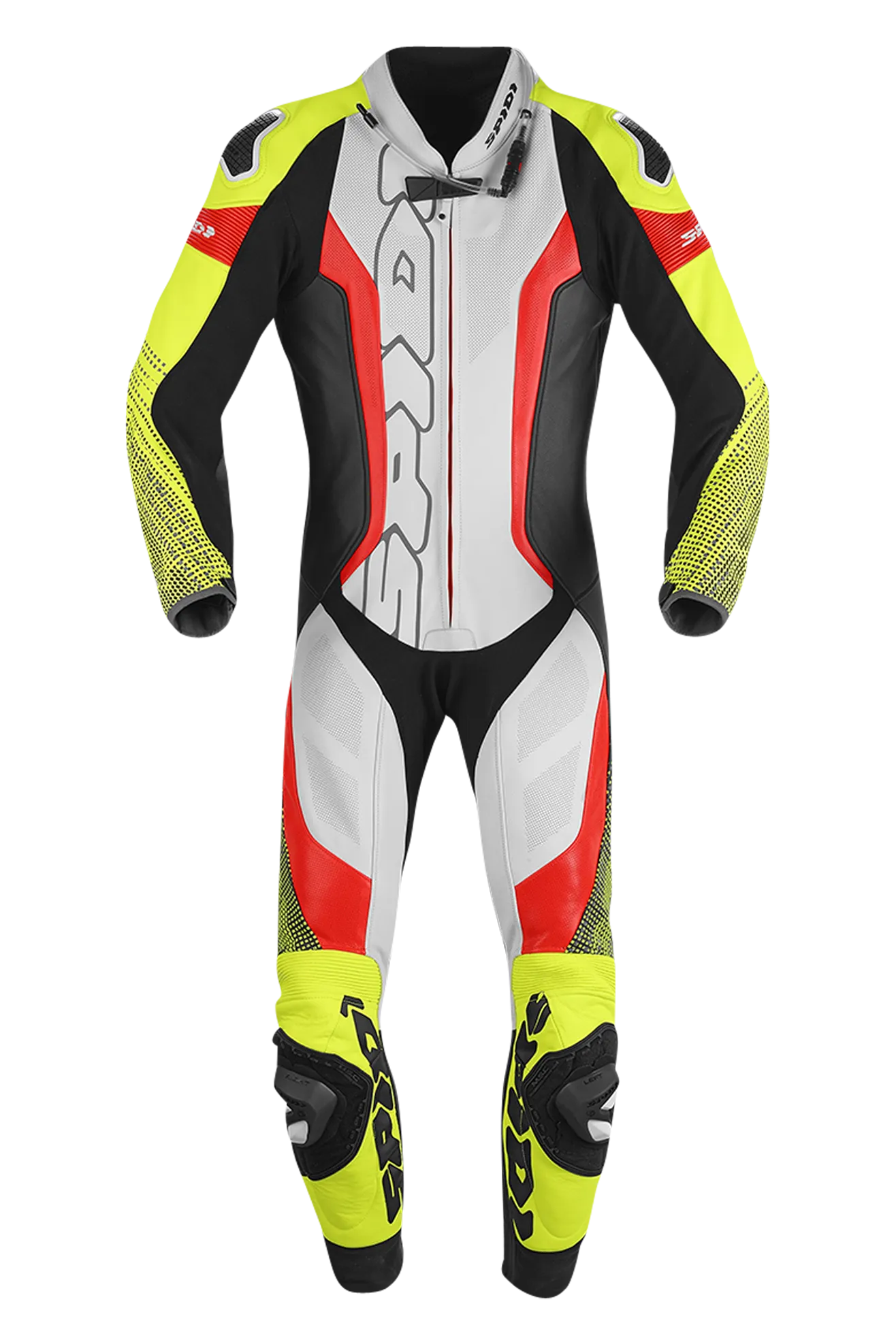 MONO DE CUERO SPIDI SUPERSONIC PRO NEGROAMARILLO FLUO