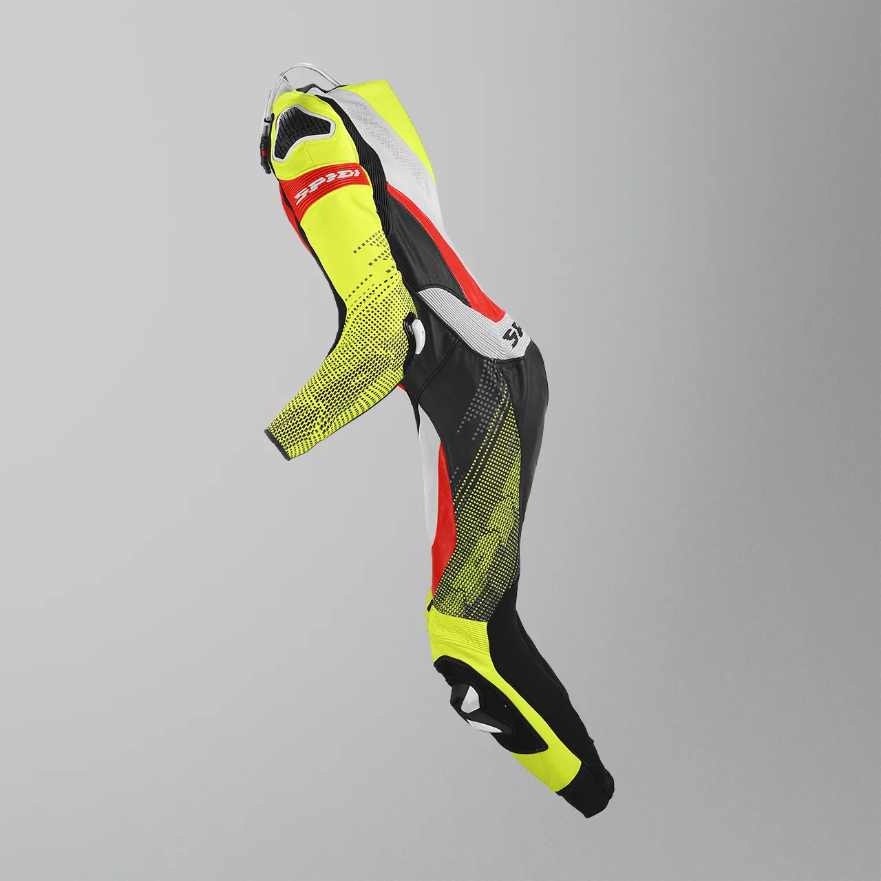 MONO DE CUERO SPIDI SUPERSONIC PRO NEGROAMARILLO FLUO