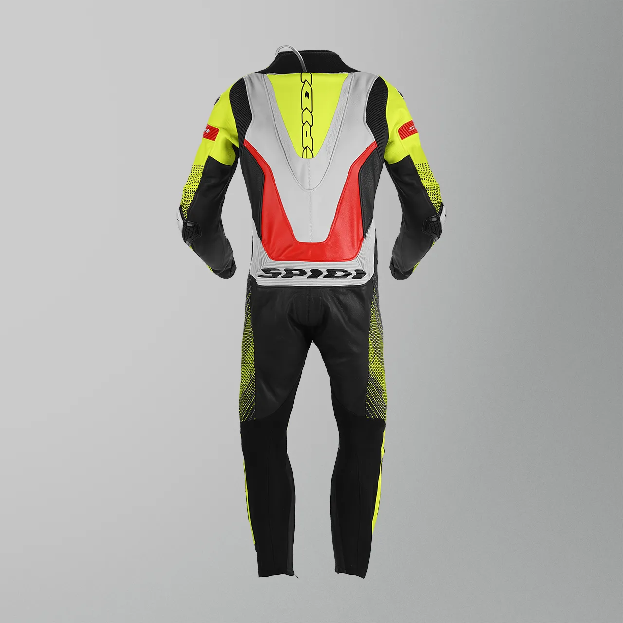 MONO DE CUERO SPIDI SUPERSONIC PRO NEGROAMARILLO FLUO