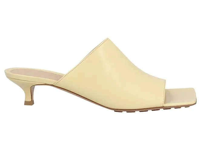 Mule stretch amarillo Bottega Veneta 