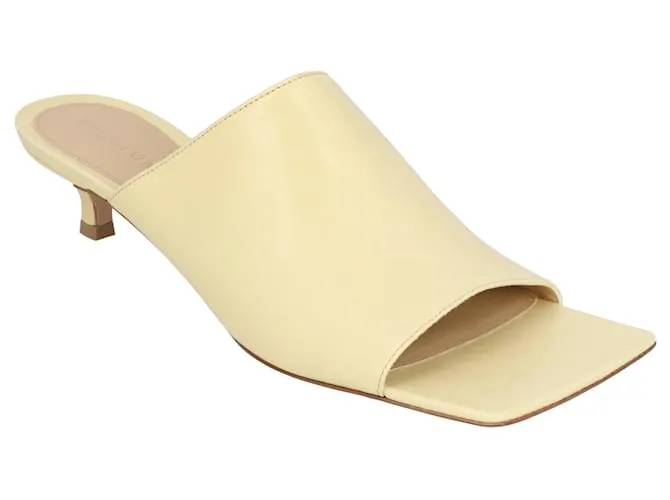 Mule stretch amarillo Bottega Veneta 